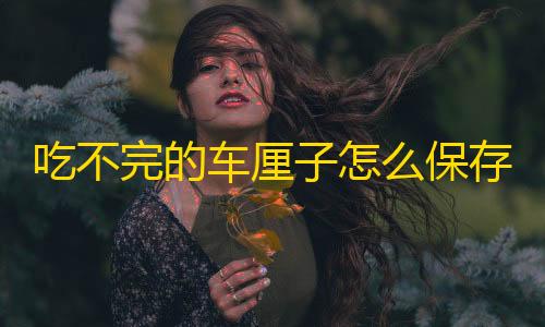 和平精英科技透视吃不完的车厘子怎么保存